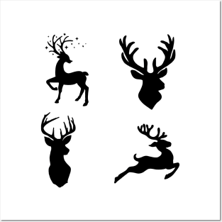 Deer pattern 4. Posters and Art